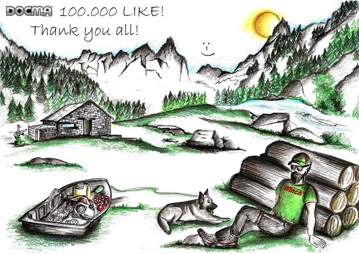 100 000 "LIKE", merci à tous!  100 000 «LIKE», merci à tous!  100 000 «GEFÄLLT MIR», danke schön!  100 000 "J'A ...